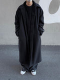 F/W robe wool overfit balmacan coat