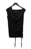 Mephi Shirring Hood Sleeveless