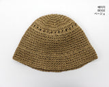 Wako Summer Straw Bucket Hat