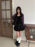 Madi Wool Soft Button Knit Cardigan