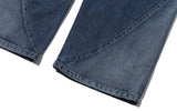 Wavy Brushed Wide Denim