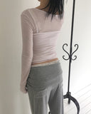 Tarpun Lace Sagging Pants