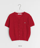 Kitel Linen Round Short Sleeve Cardigan