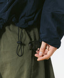 Nylon Big Pocket Hood Anorak