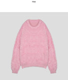 Pitenifer two-tone angora knit