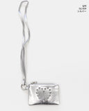 Lendin Heart Rivet Strap Keyring Mini Bag