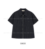 Verno Two-way Zip-up Half Shirt