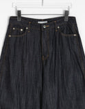 Kituri Summer Raw Denim Balloon Wide Pants