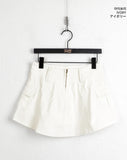 Lighty Cotton Span Mini Skirt