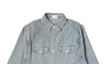 Myua Boxy Fit Denim Pocket Shirt Jacket