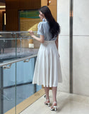Lanin Basic Flare Long Skirt