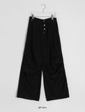 Dason Button Parachute Banding String Pants
