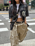 Ete 09 Vintage Pocket Check Short Sleeve Shirt