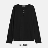 Rocky Hook Henley Neck Long Sleeve T-Shirt