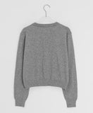 Hayushi Round Neck Button Cardigan