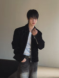 Leon Velvet Denim Jacket