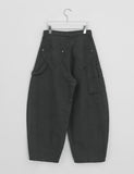 Feltani Heart Carpenter Denim Balloon Wide Pants