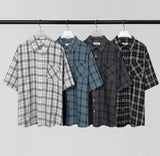 [S/S] Check Dark & Light Short Sleeve Shirt