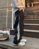 Nello Brushed Nylon Zipper Pants