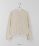 Natoy Ribbed Crop Knit Cardigan