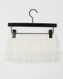 Tutu tiered lace micro mini skirt