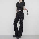 Family Cargo Bootcut Pants