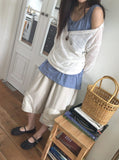 Fineb Button Pocket Layered Sleeveless One Piece