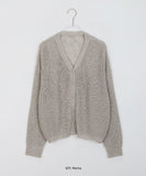 Moata Summer V-neck Net Knit Cardigan