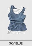 Essential Square Neck Sleeveless