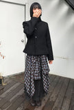 BLOOM CURVE FRILL SKIRT