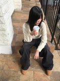 Momi Bolero Square Neck Long Sleeve Knit