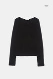 Cape slim hand warmer T-shirt