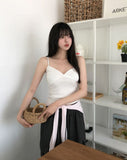 Maren Ribbed Lace Sleeveless