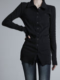 Long snap collar sleeve