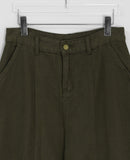 Ponbe Curved Cut Balloon Wide Pants