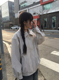 Unt Incision Boxy Leather Blouson Jacket
