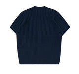 Het Twist Short Sleeve Knit