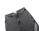 Saint Black Curve Wide Denim
