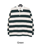 Piel Stripe Collar Tee