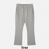 Resin flare fit banding pants