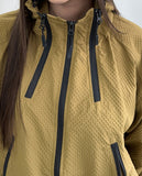 Raven Multi-Zipper Check Jacket