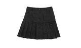Vtan Strap Pleats Skirt
