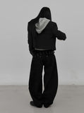 Lepro Studded Adjust Cotton Pants