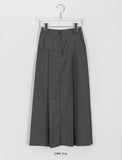 Nokt Pleated Long Skirt