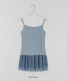 Setina Dot Tiered Layered Sleeveless