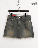 Rattan Vintage Washed Surgical Mini Skirt