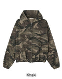 Heims Camo Washed Hooded Jacket