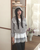 Benan Lace Sleeveless Layered One Piece