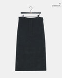 Rubin Corduroy Brushed Long Skirt