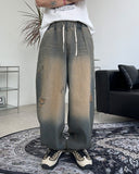 Taran Washing Balloon Denim Pants